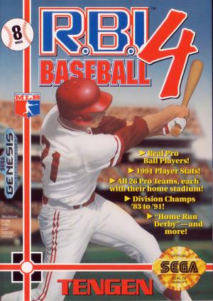 RBI Baseball 4 (Cosmetically Flawed Cartridge)