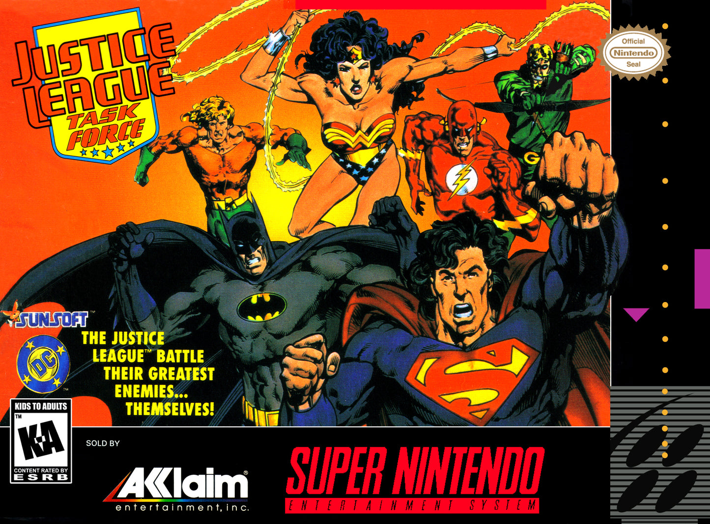 Justice League Task Force (Loose Cartridge)