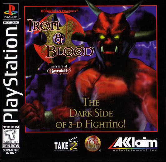 Advanced Dungeons & Dragons Iron and Blood (Complete)