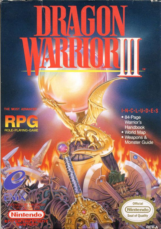 Dragon Warrior III (Loose Cartridge)