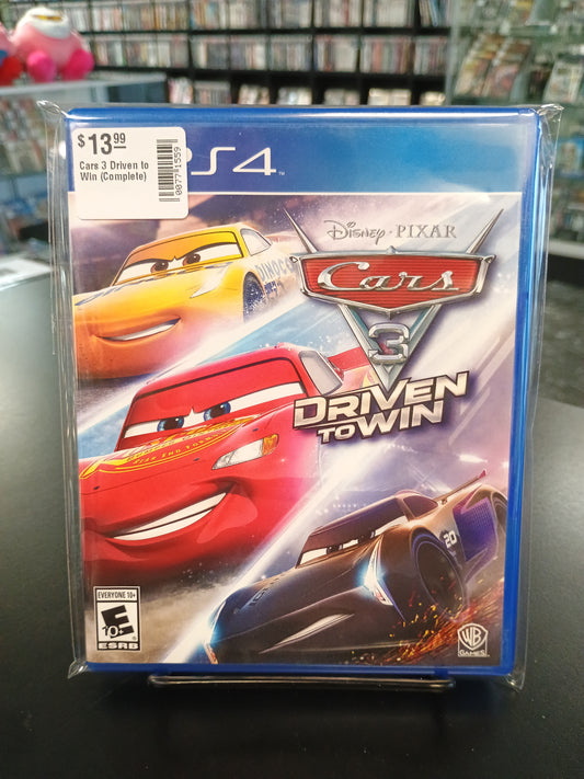 Cars 3 Driven to Win (Complete)