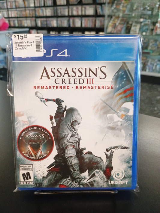 Assassin's Creed III Remastered (Complete)