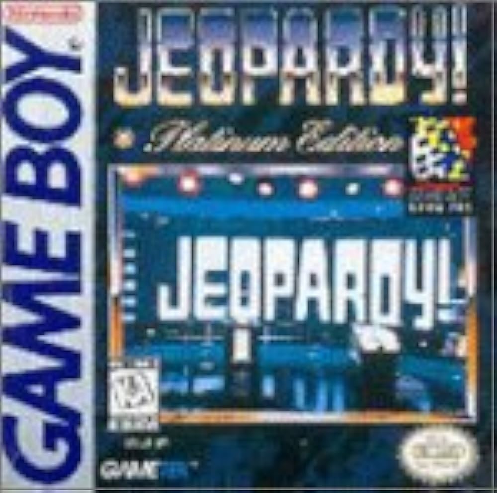 Jeopardy Platinum Edition (Loose Cartridge)