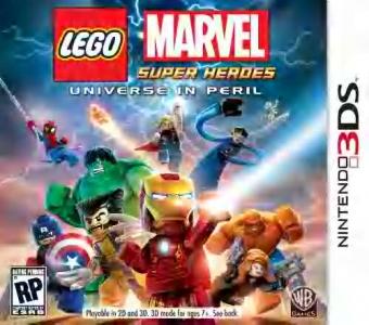 LEGO Marvel Super Heroes: Universe in Peril (Loose Cartridge)