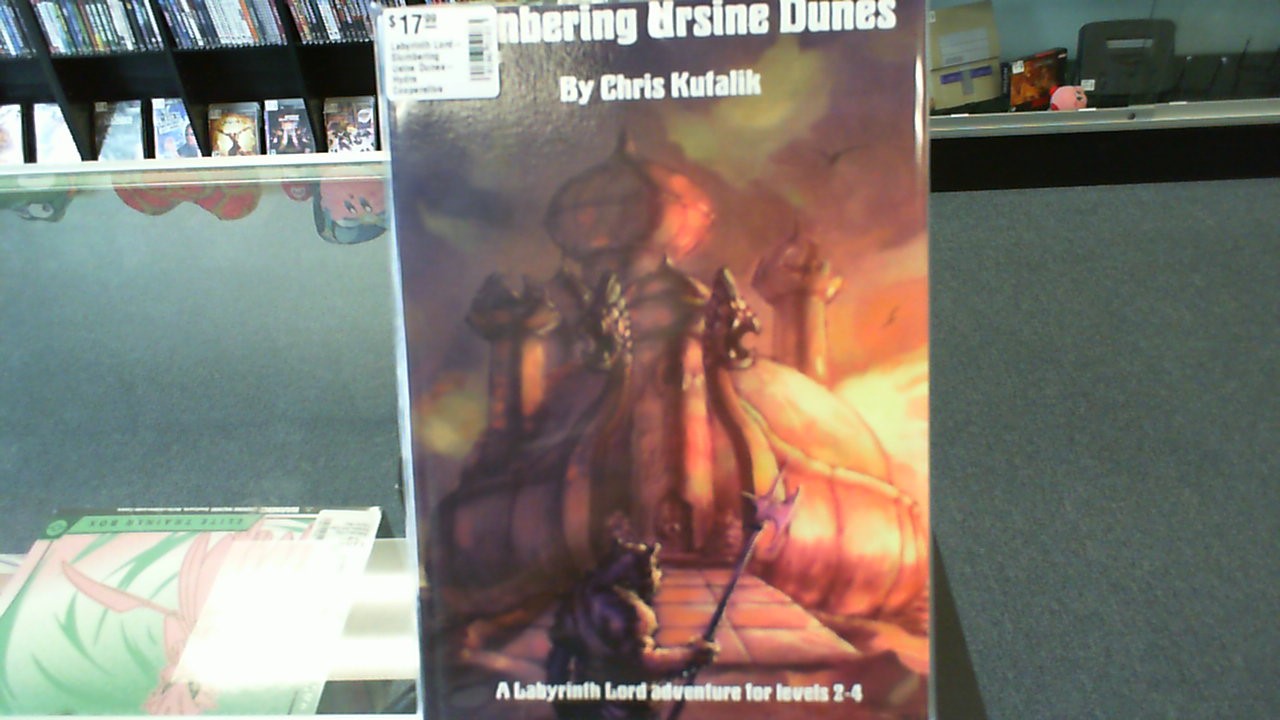 Labyrinth Lord- Slumbering Usine Dunes- Hydra Cooperative DTRPG POD