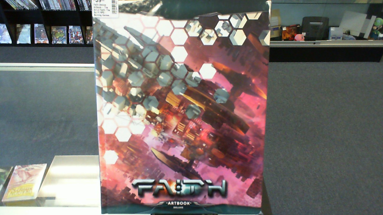 Faith Deluxe Artbook- The Art of Faith: The Sci Fi RPG- Burning Games Publishing