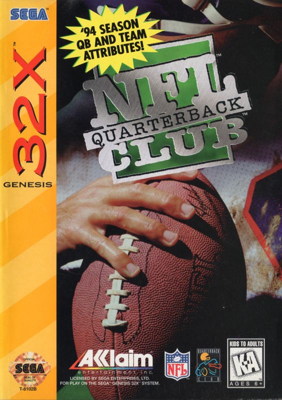 NFL Quarterback Club (Loose Cartridge)