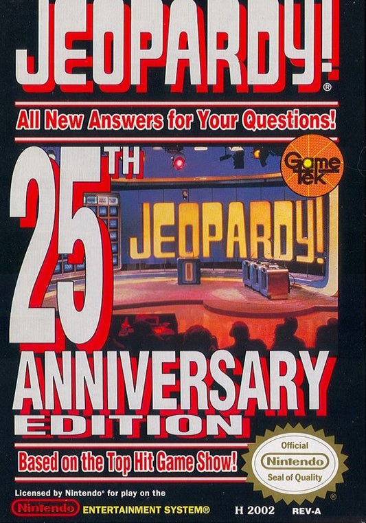 Jeopardy 25th Anniversary (Loose Cartridge)