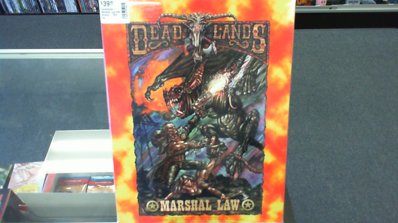 Deadlands- Marshal Law GM Screen- PEG Inc