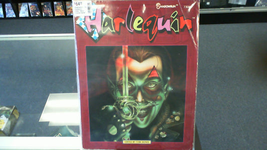 Shadowrun- 1e Harlequin- FASA *Worn Covers/ Spine*