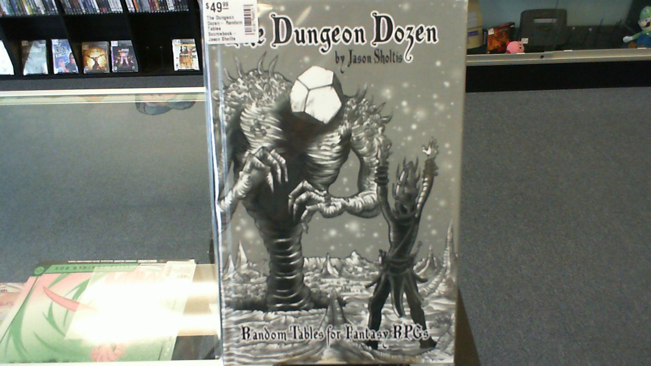 The Dungeon Dozen- Random Tables Sourcebook- Jason Sholits Publishing