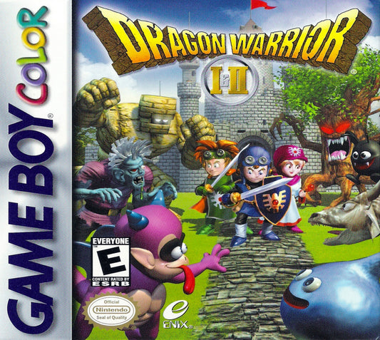 Dragon Warrior I and II (Cosmetically Flawed Cartridge)