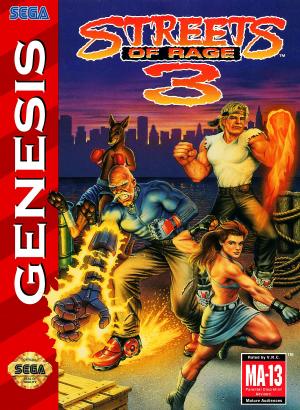 Streets of Rage 3 (Cosmetically Flawed Cartridge)