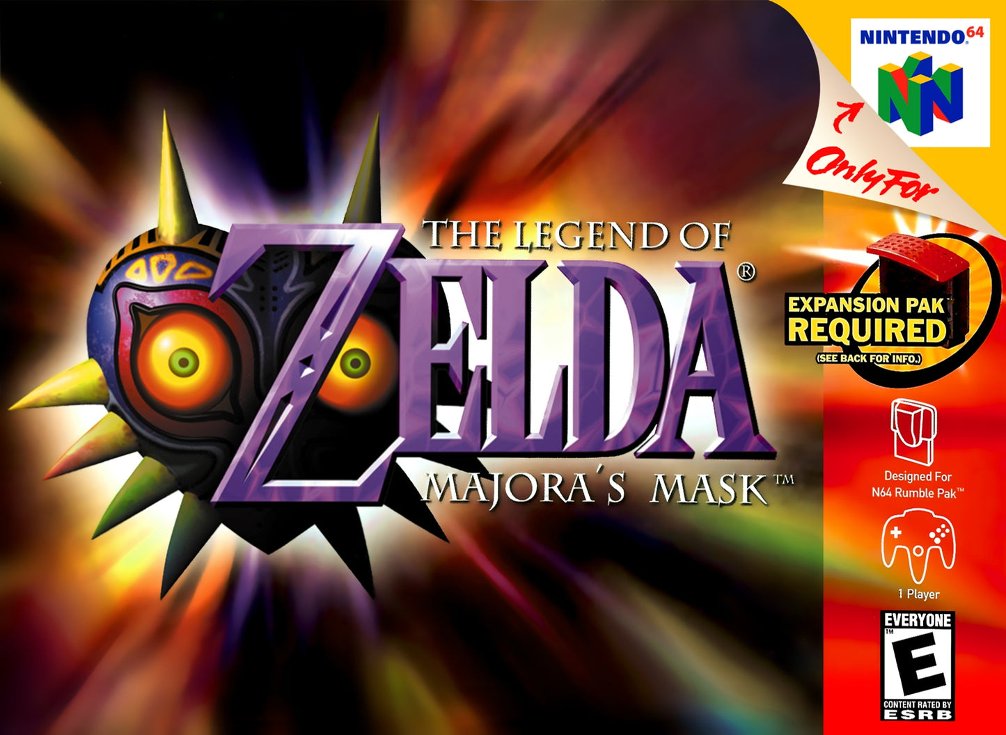 Zelda Majora's Mask [Expansion Pak Required] (Loose Cartridge)