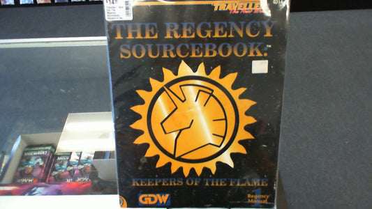 Traveller- New Era: The Regency Sourcebook: Keepers of the Flame *Worn Covers/ Warping*- GDW