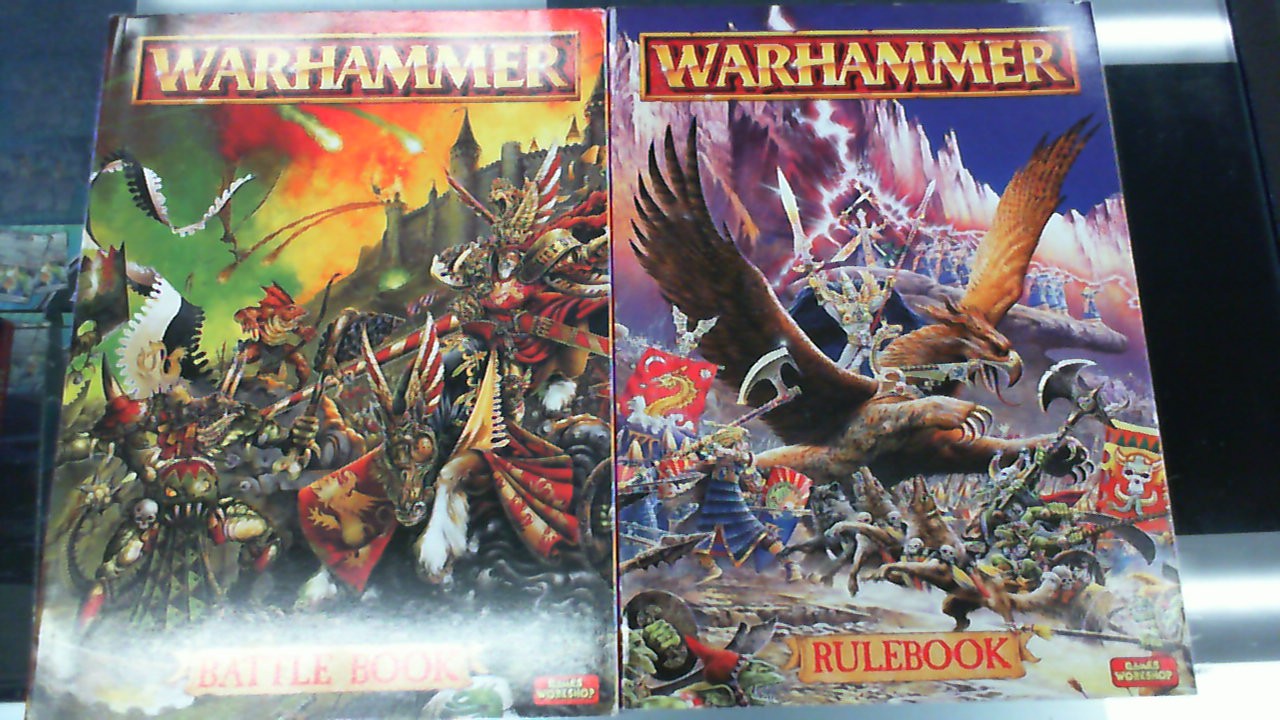 Warhammer Fantasy Battles- Rulebook and Battle Book- Games Workshop