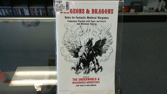 D&D- OD&D The Underworld and Wilderness Adventures- WOTC TSR DTRPG POD