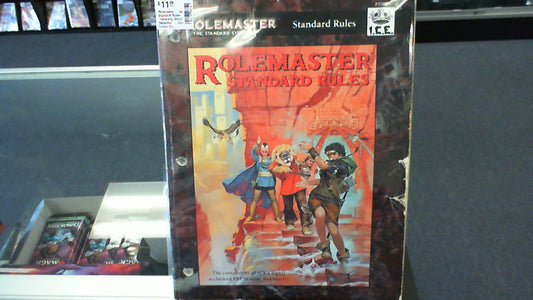 Rolemaster- 3e Standard Rules *Severely Worn/ Repaired*- Iron Crown Enterprises