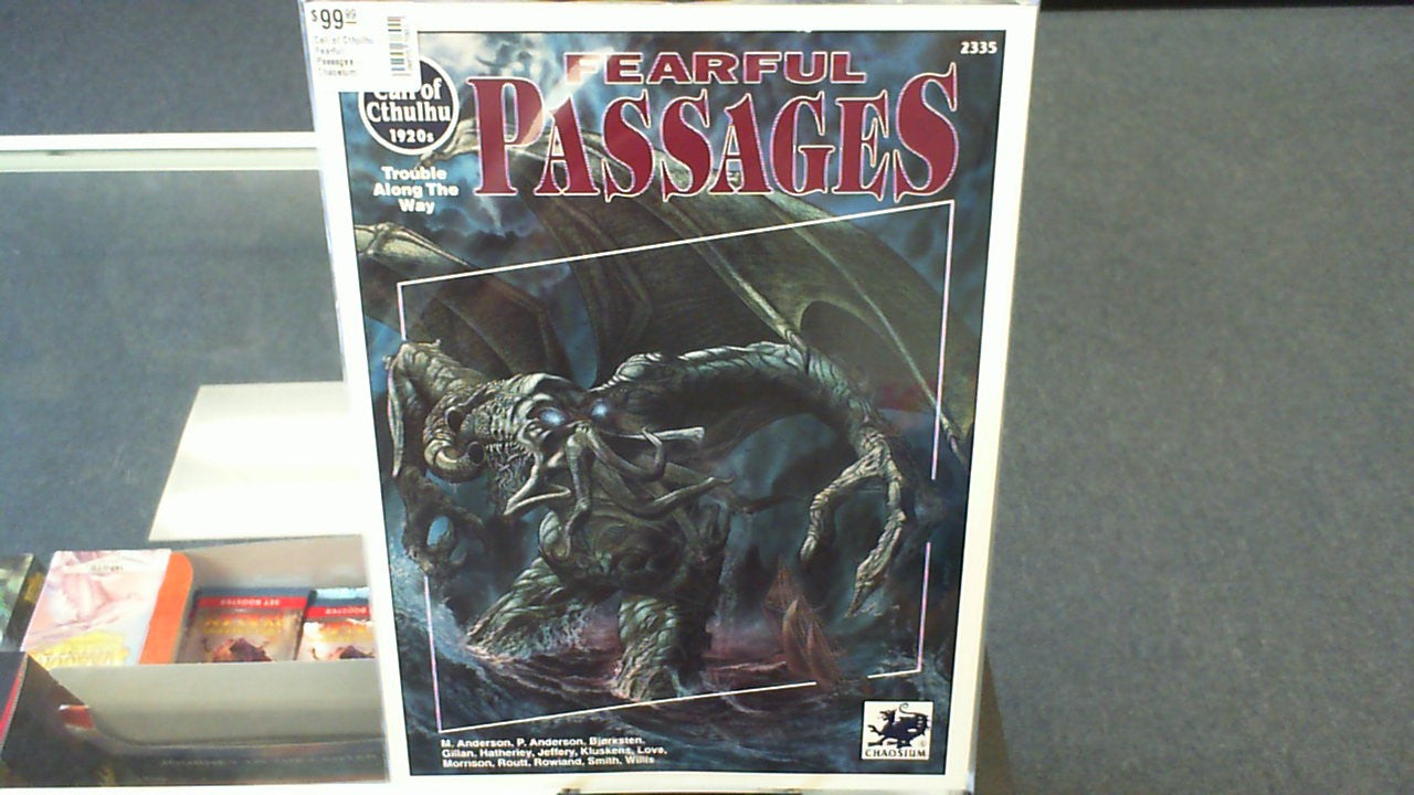 Call of Cthulhu- Fearful Passages- Chaosium