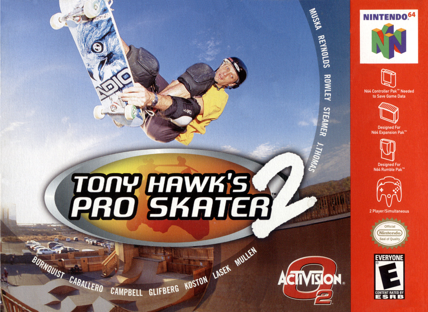 Tony Hawk 2 (Loose Cartridge)