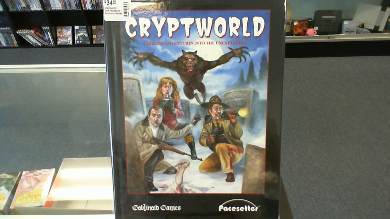 Cryptworld- Core Rulebook- Goblinoid Games