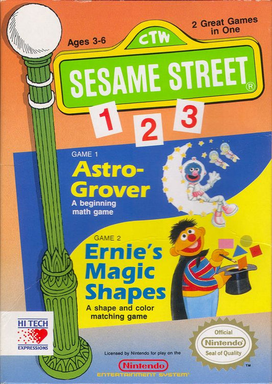 Sesame Street 123 (Loose Cartridge)