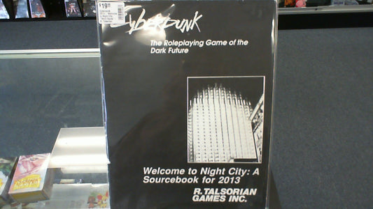 Cyberpunk 2013- Welcome to Night City *Worn Spine*- R. Talsorian Games