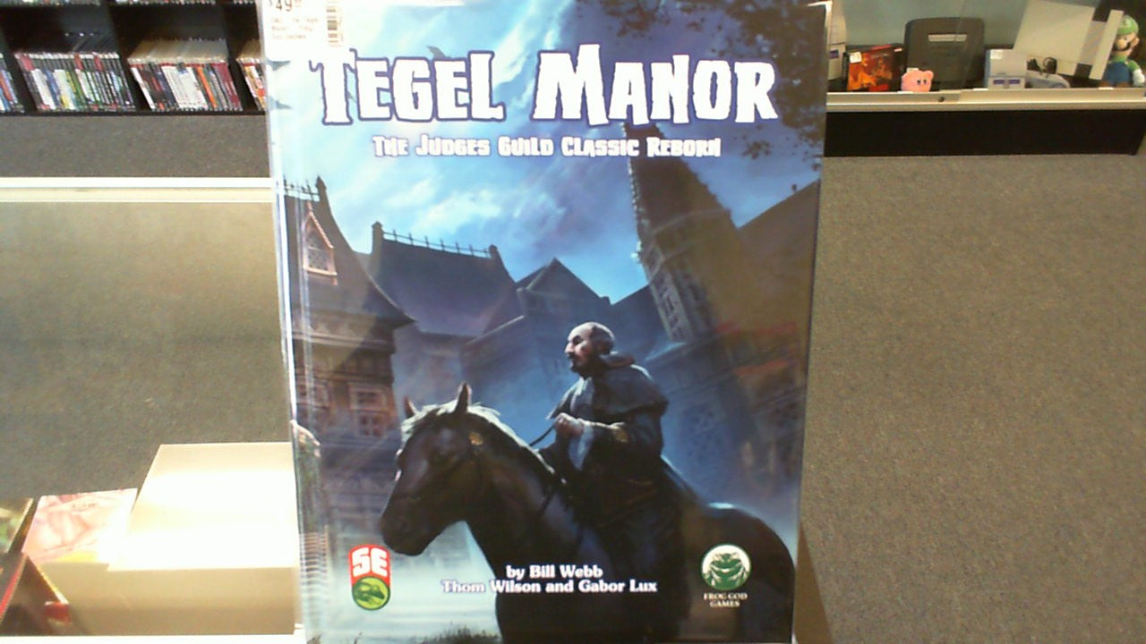 D&D- 5e Tegel Manor- Frog God Games