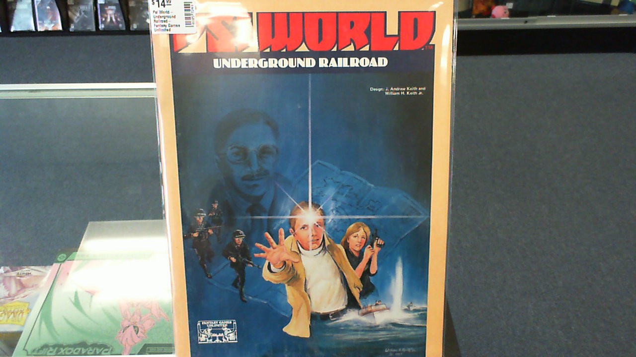 Psi World- Underground Railroad- Fantasy Games Unlimited