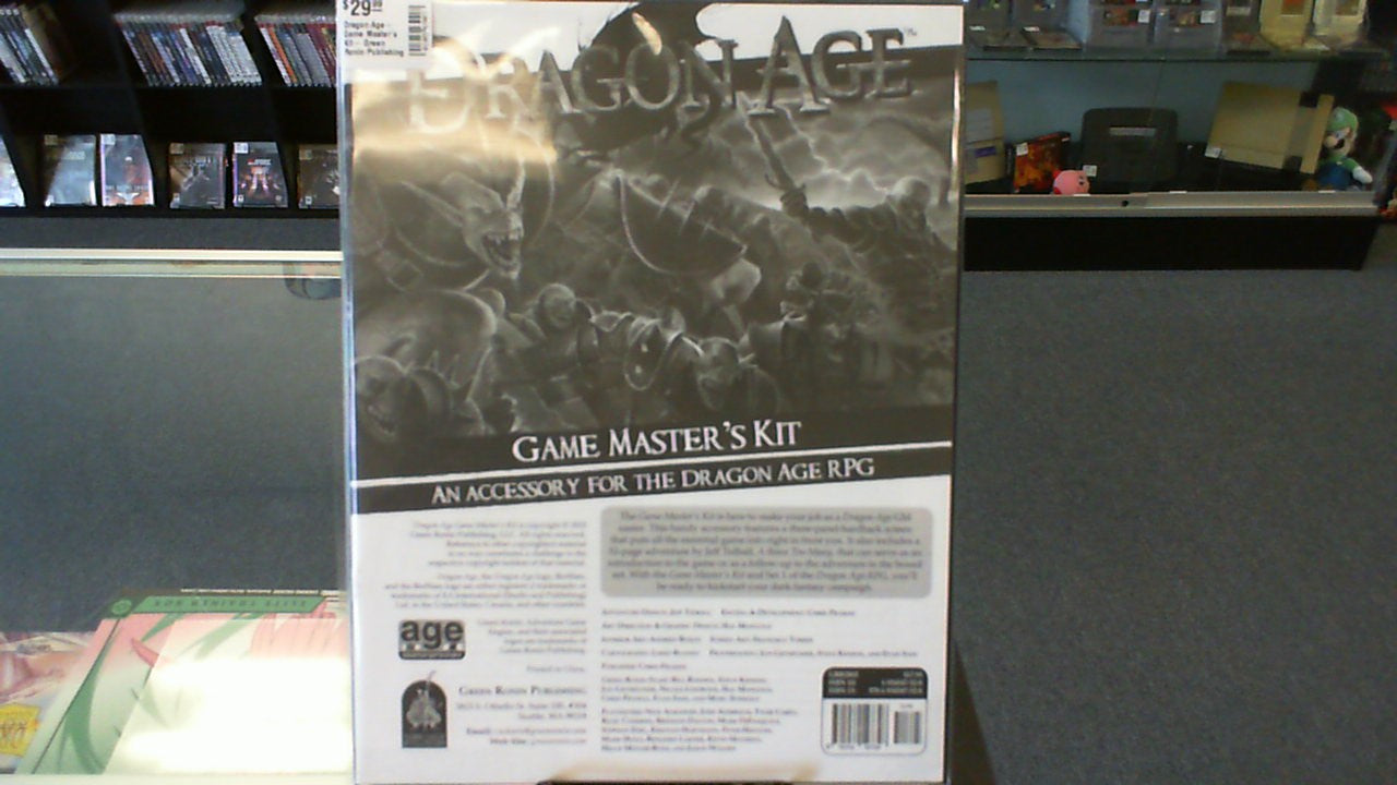 Dragon Age- Game Master's Kit- Green Ronin Publishing