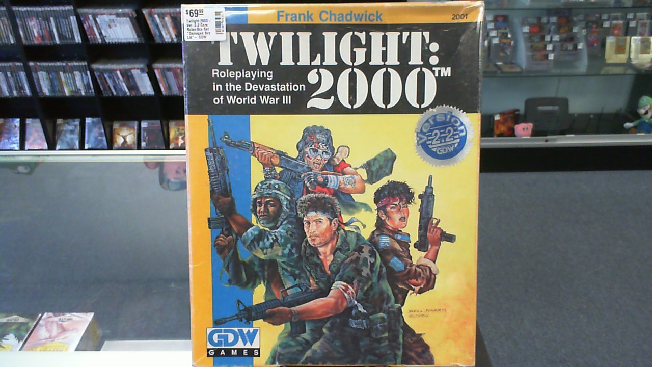 Twilight 2000- Ver. 2.2 Core Rules Box Set *Damaged Box Lid*- GDW