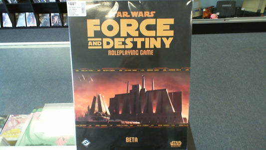 Star Wars: Force and Destiny- BETA Core Rulebook- Fantasy Flight Games