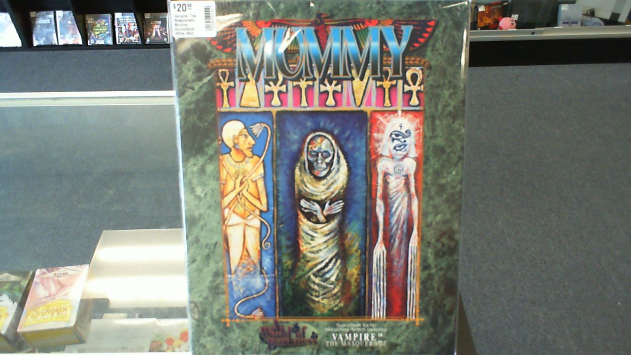 Vampire: The Masquerade- Mummy Sourcebook- White Wolf