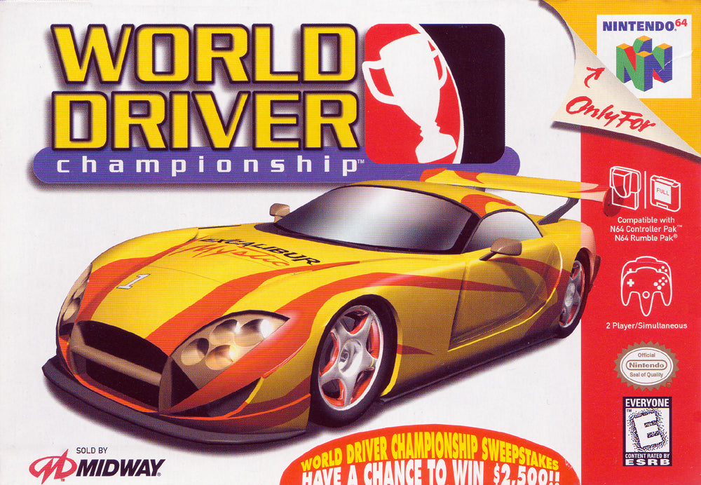 World Driver Championship (Loose Cartridge)