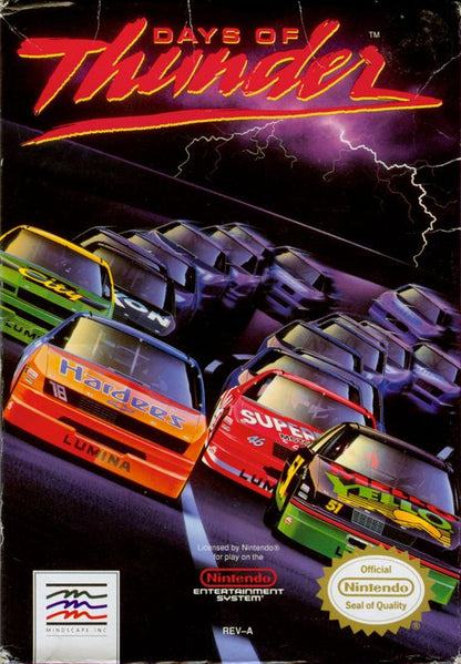 Days Of Thunder (Loose Cartridge)