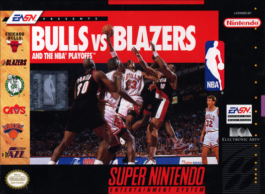 Bulls Vs Blazers and the NBA Playoffs (Loose Cartridge)