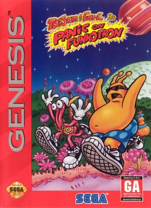 ToeJam and Earl in Panic on Funkotron (Loose Cartridge)