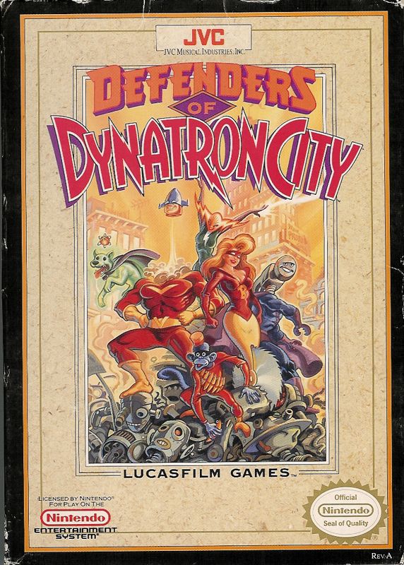 Defenders of Dynatron City (Loose Cartridge)