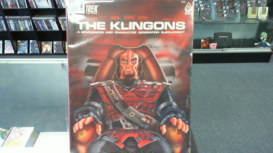 Star Trek- 1e The Klingons Box Set w/ Klingon Ship Recognition Manual- Fasa