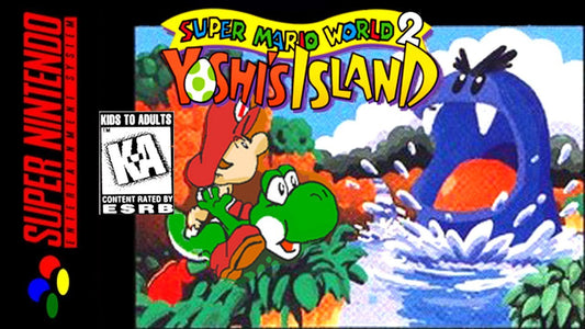 Super Mario World 2 Yoshi's Island (Loose Cartridge)
