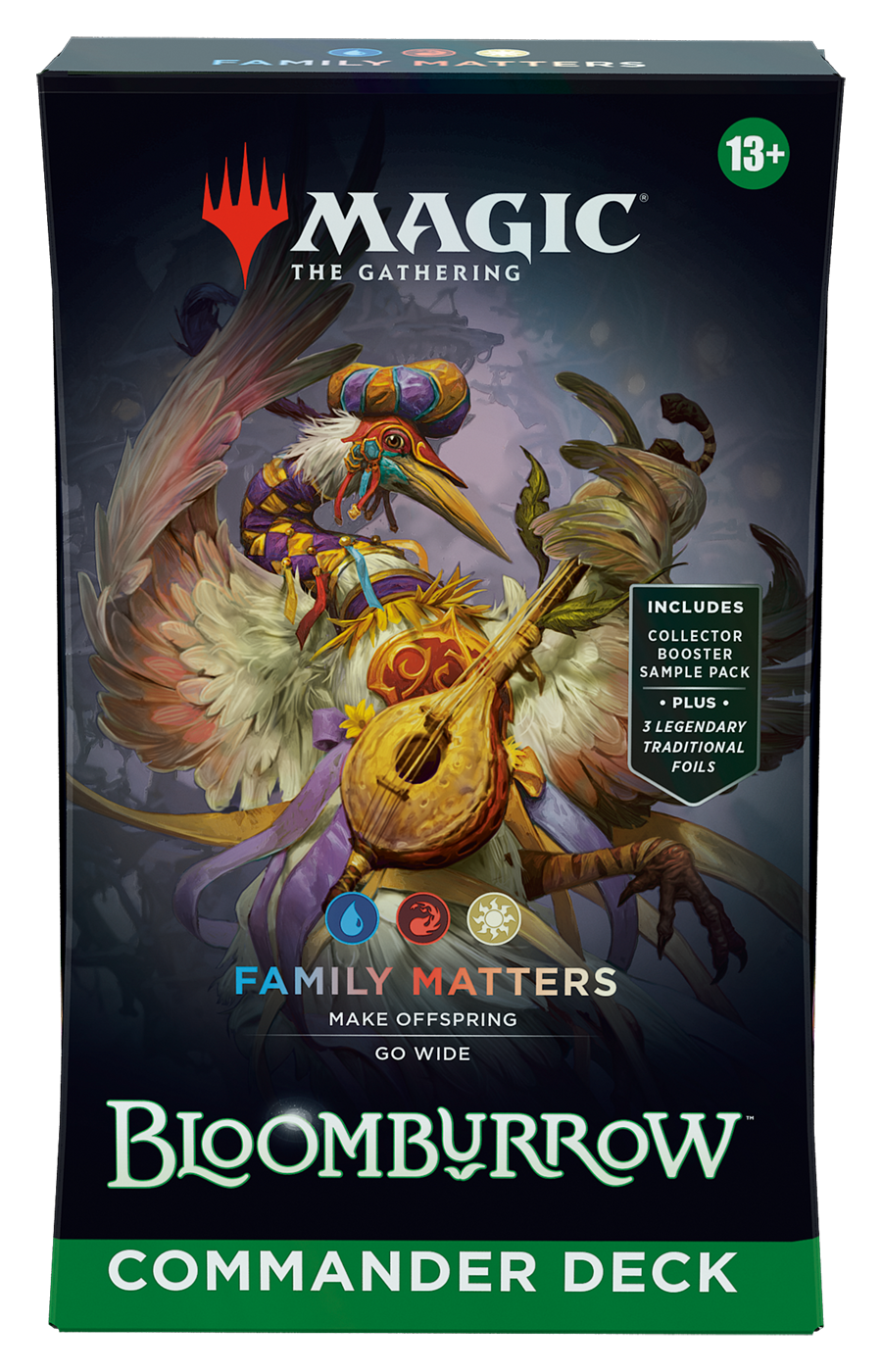 Magic the Gathering: Bloomburrow Family Matters Commander Deck