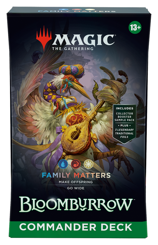 Magic the Gathering: Bloomburrow Family Matters Commander Deck