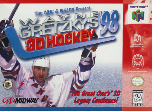 Wayne Gretzky's 3D Hockey 98 (Loose Cartridge)