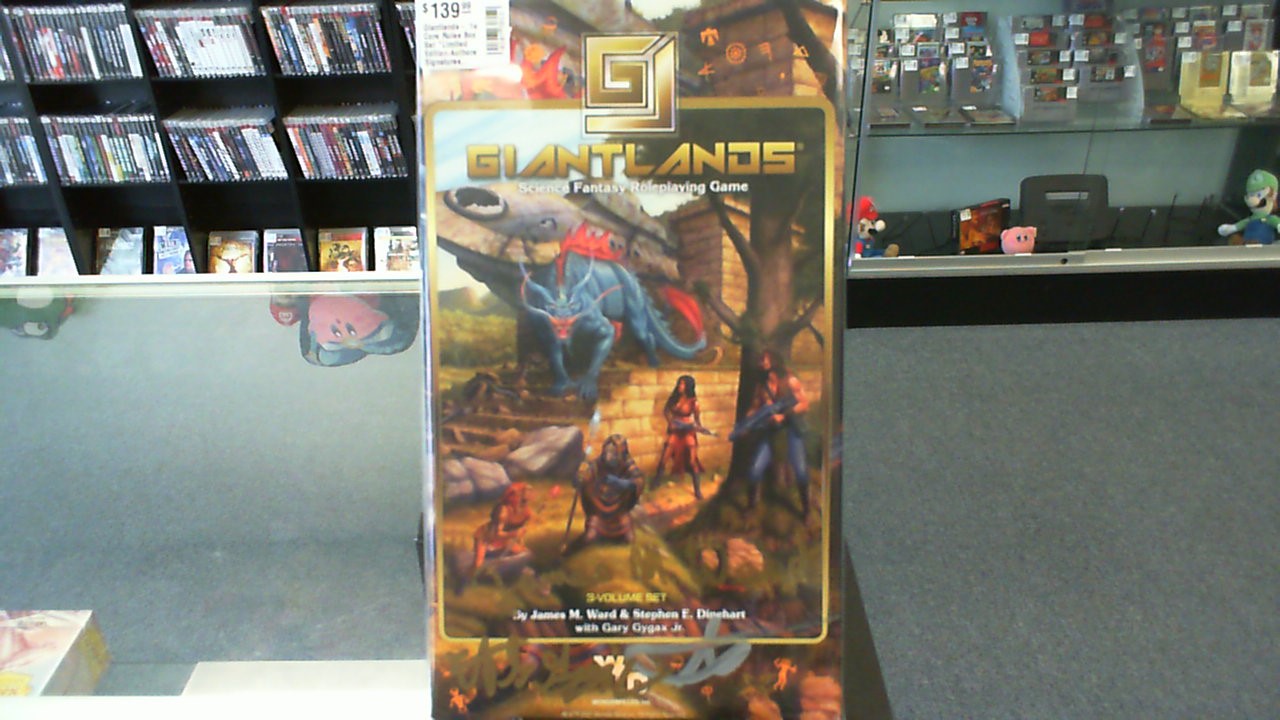 Giantlands- 1e Core Rules Box Set *Limited Edition Authors' Signatures*- Wonderfilled