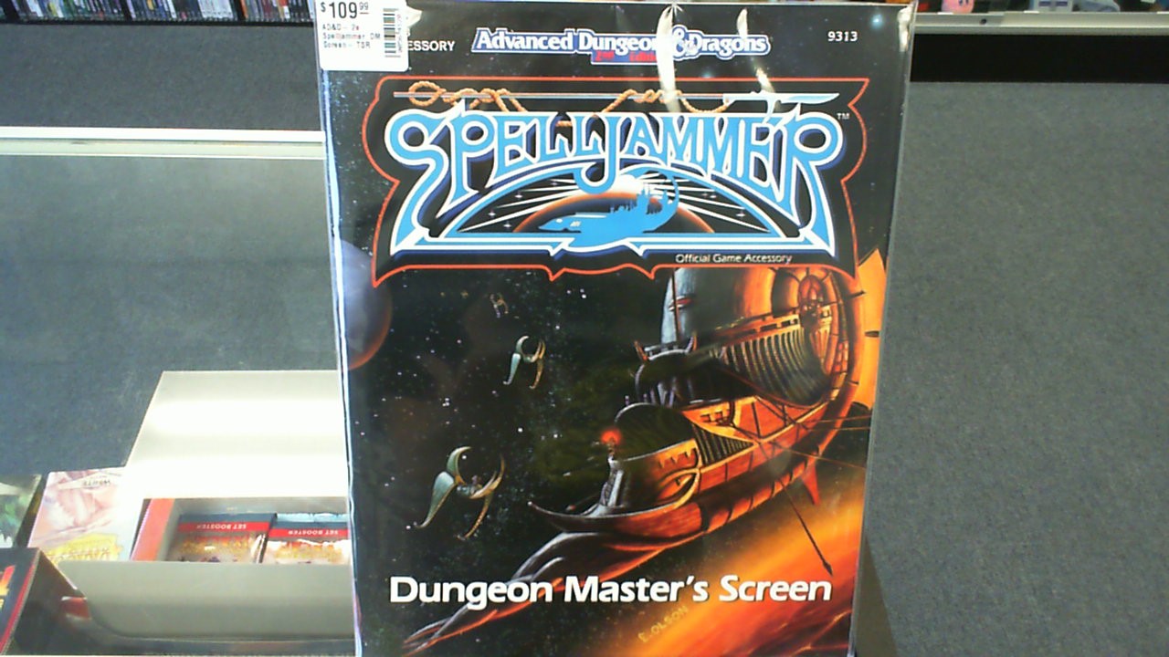 AD&D- 2e Spelljammer: DM Screen- TSR