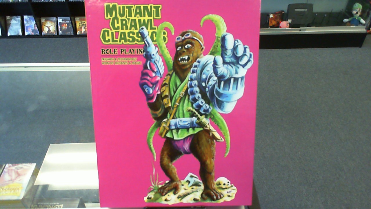 Mutant Crawl Classics- Core Rulebook in Slipcase- Goodman Games