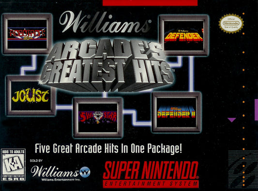 Williams Arcade's Greatest Hits (Loose Cartridge)