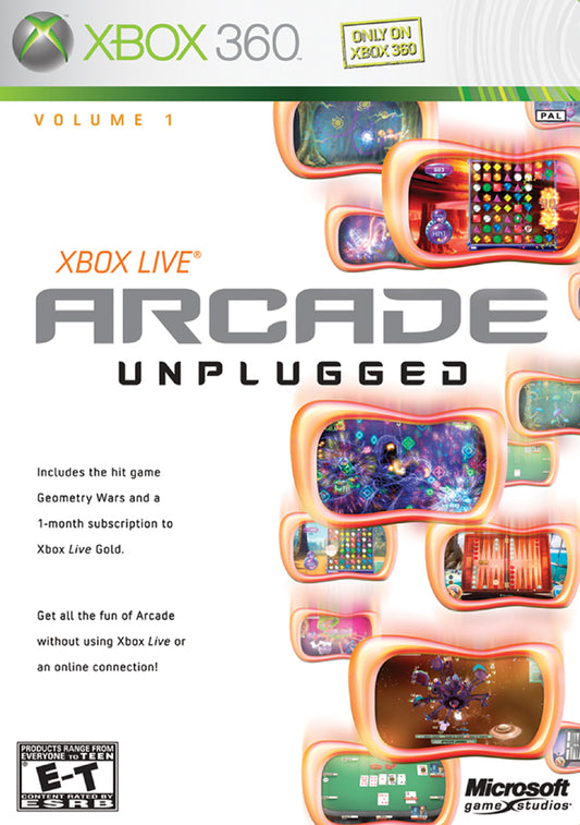 Xbox Live Arcade Unplugged Volume 1 (Complete)