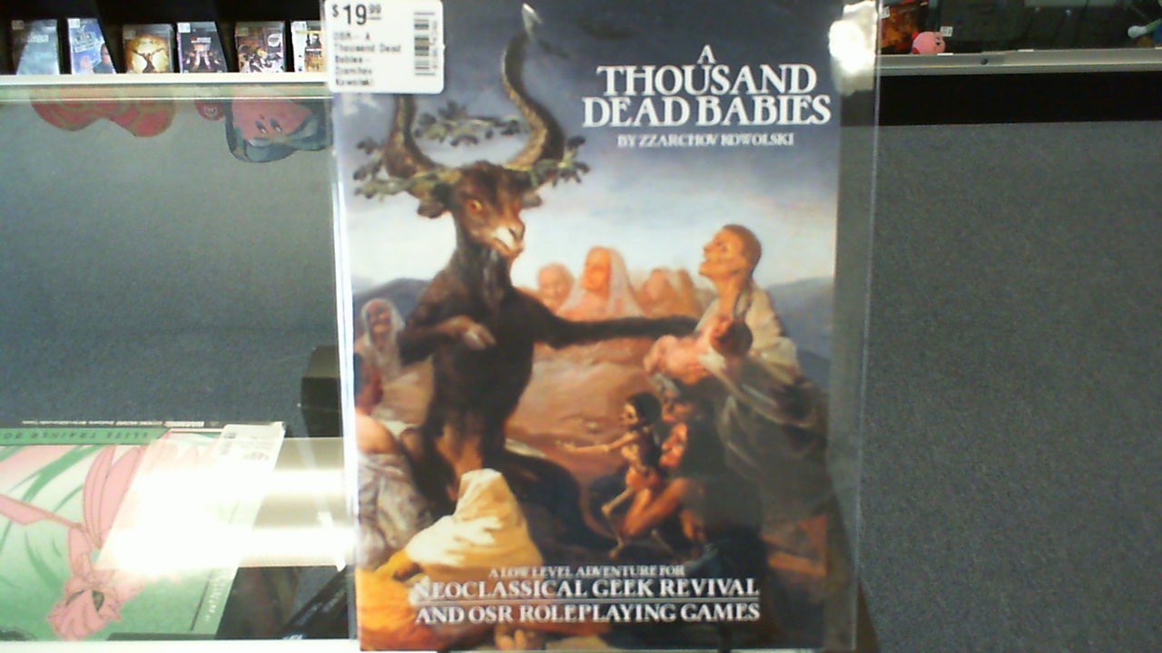 OSR- A Thousand Dead Babies- Zzarchov Kowolski Publishing