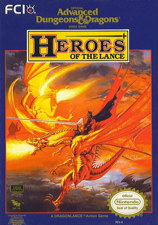Advanced Dungeons & Dragons: Heroes of the Lance (Loose Cartridge)
